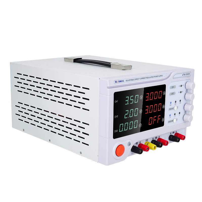Dual Channel Linear Power Supply 30V 5A - Desktop Linear Power Supply 4-Digit 30V